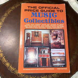 House of Collectibles Music Collectibles Price Guide Book Orange Blue One Size
